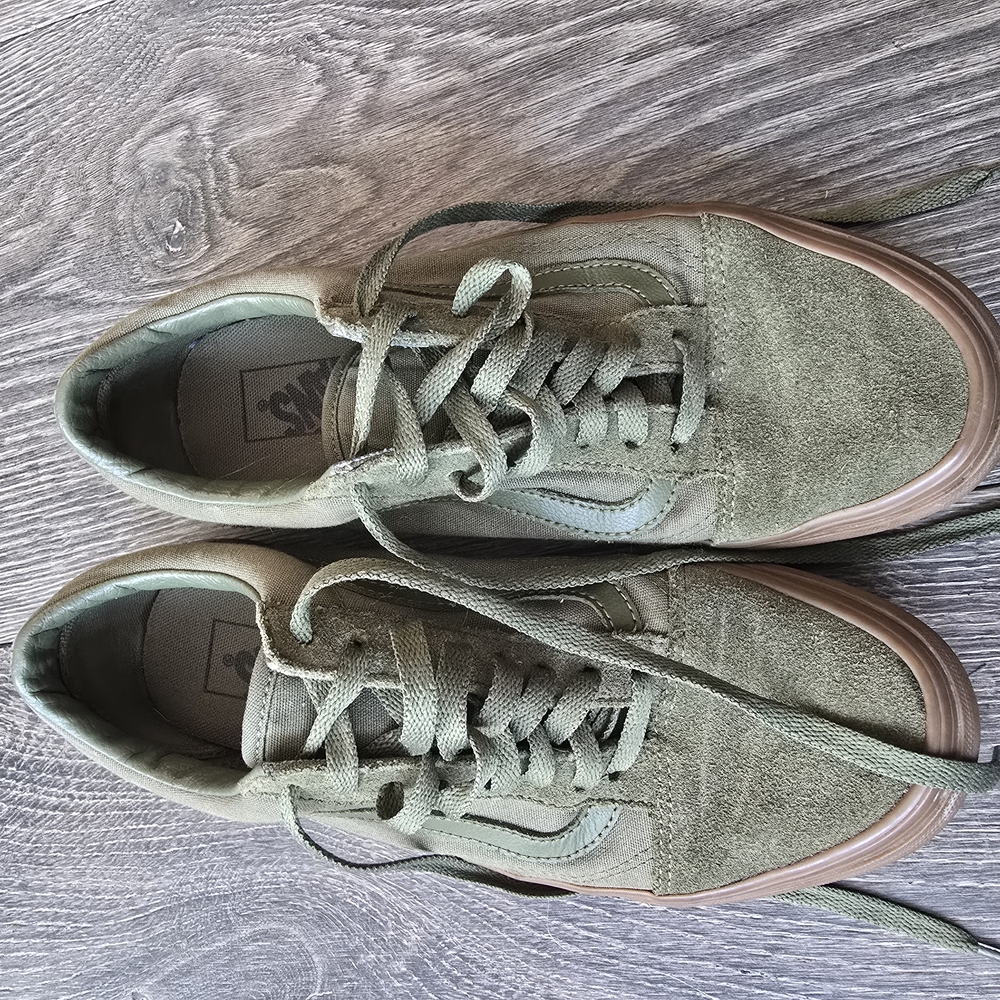 Vans Green Sneakers Classic Skate Style